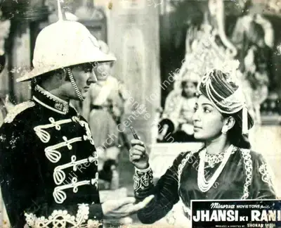 Sohrab Modi (Producer), Jhansi Ki Rani, 1953, Lobby Card