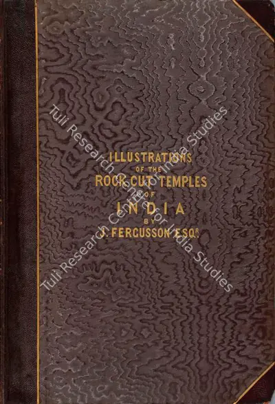James Fergusson (Artist), Illustrations of Rock-Cut Temples of India, 1845, Authored Antiquarian Book