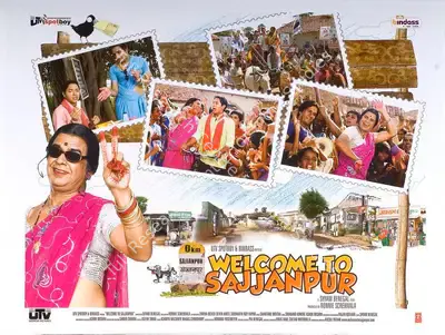 Rajan Kothari (Cinematographer), Welcome To Sajjanpur, 2008, Lobby Card