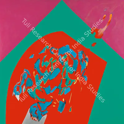 A. Ramachandran (Artist), Untitled (Movement IV), Painting