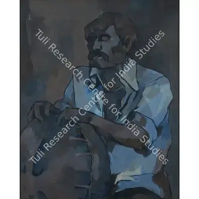 Thota Vaikuntam (Artist), Untitled, 1979, Painting
