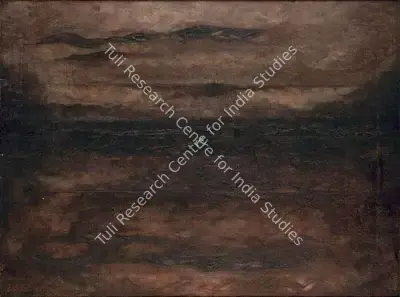 Jehangir Sabavala (Artist), Plum - Dark Twilight, 1965, Painting