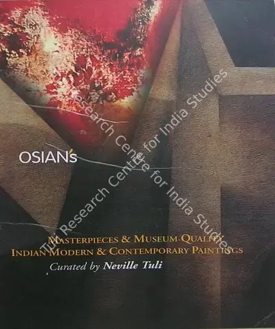 Osians (Auction House), Masterpieces & Museum Quality Indian Modern & Contemporary Paintings, 2002, Auction Catalogue