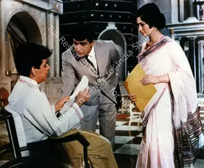 Faredoon A. Irani (Cinematographer), Aadmi, 1968, Photographic Still