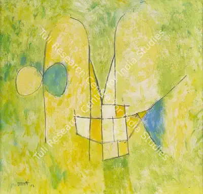 V.S. Gaitonde (Artist), Untitled, 1953, Painting