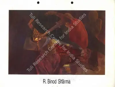 Binod Sharma (Artist), R. Binod Sharma, 1998, Solo Exhibition Catalogue