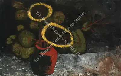 B. Prabha (Artist), Untitled, 1961, Painting
