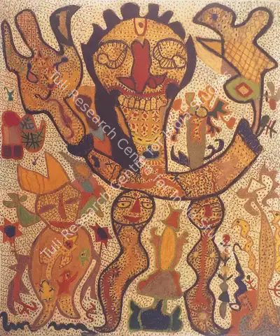 Madhavi Parekh (Artist), Sea-King, 1970, Painting