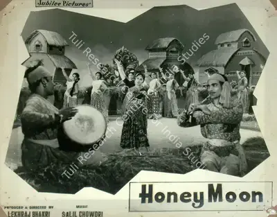 Lekhraj Bhakri (Producer), Honeymoon, 1960, Lobby Card
