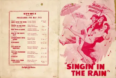 Stanley Donen (Director), Singin' in the Rain, 1952, Handbill