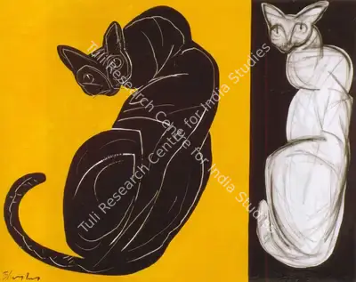 R.B. Bhaskaran (Artist), Untitled, 2007, Painting