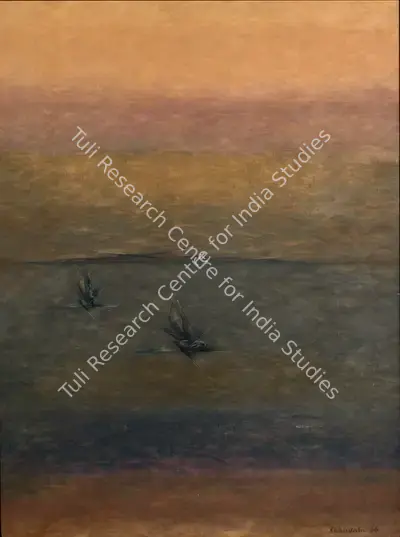 Jehangir Sabavala (Artist), In The Ambush Of A Calm, 1966, Painting