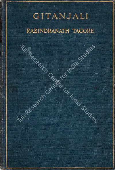 Rabindranath Tagore (Author), Gitanjali, 1913, Authored Antiquarian Book