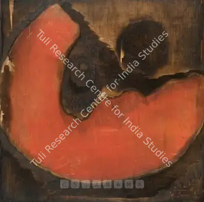 Patel, Jeram (Artist). Collage, n.d. | Painting, Os.Jai/23.01.09