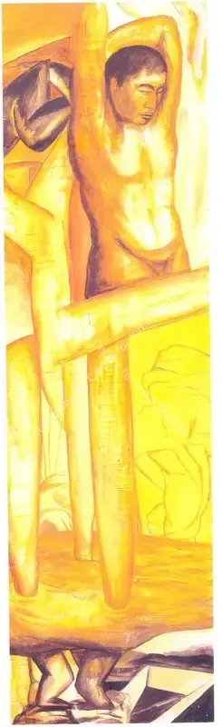 Owais Husain (Artist), Place is what makes for Locality, Painting