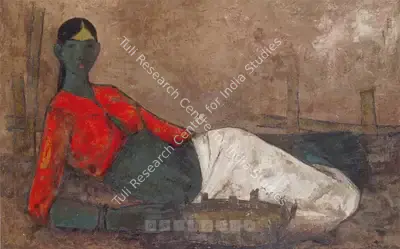 B. Prabha (Artist), Untitled, 1960, Painting