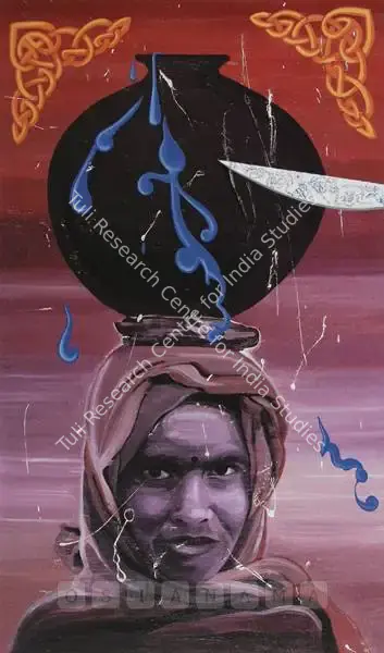 Reena Saini (Artist), Waterproof, 2005, Painting