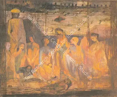 Ara, K.H. (Artist). The Day After. Oil on canvas, c.1984 | Painting | FineArts | 00371245