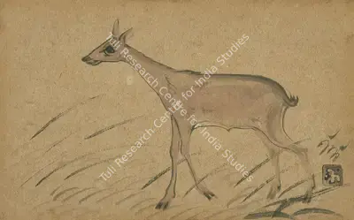 Nandalal Bose (Artist), Untitled, 1925, Drawing