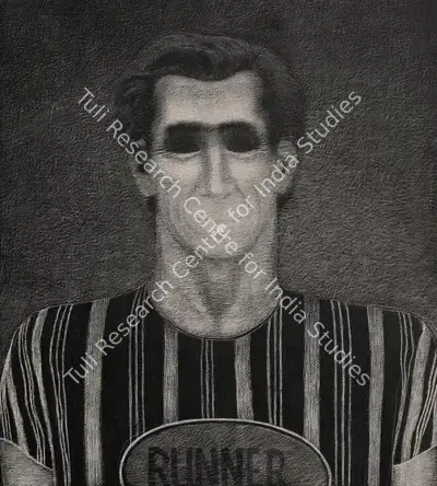 Rameshwar Broota (Artist), Jeeta, 1990, Painting