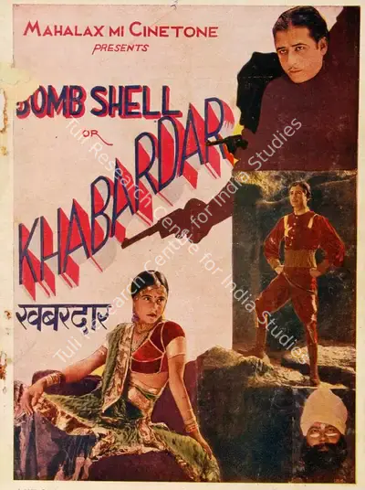 Dinkar Bidkar (Director), Khabardar, 1935, Song-Synopsis Booklet