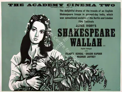 Peter Strausfeld (Poster Designer), Shakespeare-Wallah, 1965, Poster