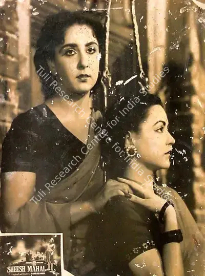 Sohrab Modi (Producer), Sheesh Mahal, 1950, Lobby Card