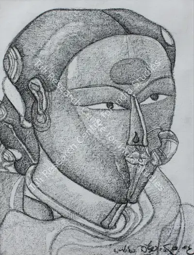 Thota Vaikuntam (Artist), Untitled, 2006, Painting