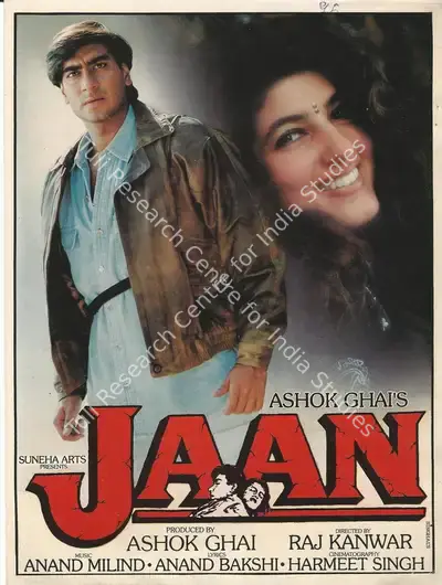 Ashok Ghai (Producer), Jaan, 1996, Song-Synopsis Booklet