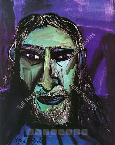 Manu Parekh (Artist), The King-1, 2005, Painting