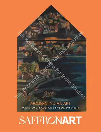 Saffronart (Auction House), Modern Indian Art&nbsp;, 2018, Auction Catalogue
