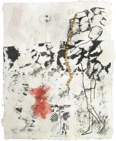Atul Dodiya (Artist), Untitled, 2005, Painting