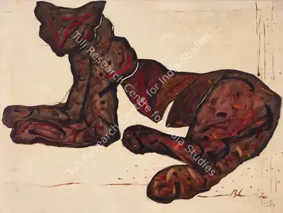 R.B. Bhaskaran (Artist), Untitled, 1986, Painting
