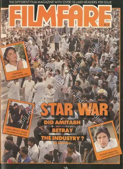 Rauf Ahmed (Editor), Filmfare, 1986, Magazine