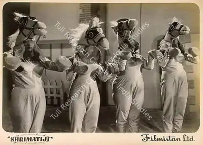 I.S. Johar (Director), Shrimatiji, 1952, Lobby Card