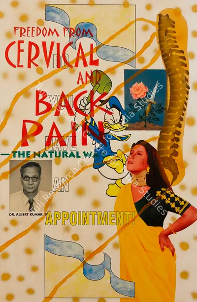 Atul Dodiya (Artist), Donald, Dona and Dr.D, 2006, Painting