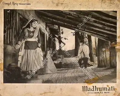 Dilip Gupta (Cinematographer), Madhumati, 1958, Lobby Card