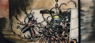 Atul Dodiya (Artist), Surge, 2010, Painting