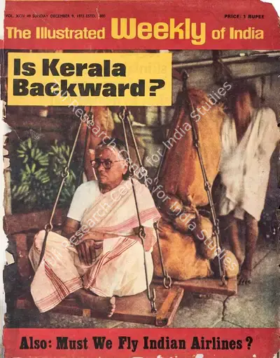 Khushwant Singh (Editor), The Illustrated Weekly of India, 1973, Magazine