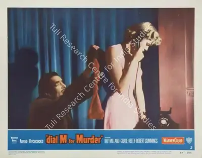 Alfred Hitchcock (Producer), Dial M for Murder, 1954, Lobby Card
