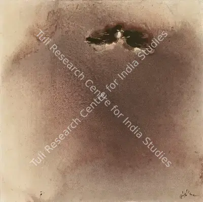 N.S. Bendre (Artist), Yound Birds, 1958, Painting