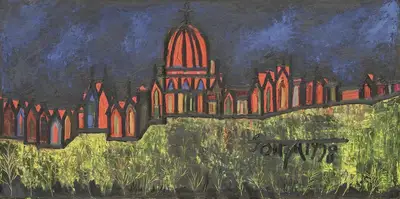 Souza, F.N. (Artist). Oriental City, 1958 | Painting, So.NeY/17.03.25, 2025 · Sotheby's