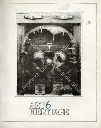 Ebrahim Alkazi (Editor), Art Heritage 6, 1987, Journal