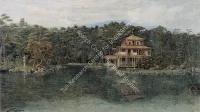 J.P. Gangooly (Artist), Landscape, Painting