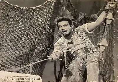 H. Khera (Producer), Sindbad Ki Beti, 1958, Lobby Card