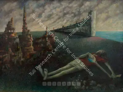 Hemanta Misra (Artist), Untitled, 1969, Painting