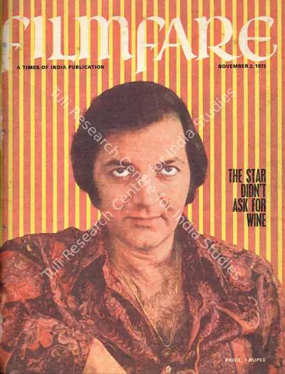 B.K. Karanjia (Editor), Filmfare, 1973, Magazine