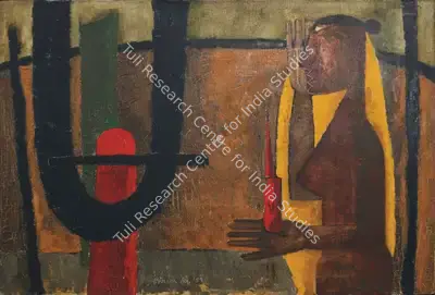 Biren De (Artist), Untitled, 1959, Painting