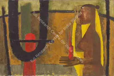 Biren De (Artist), Untitled, 1959, Painting
