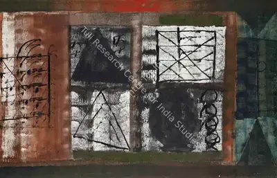 Swaminathan, J. (Artist). Untitled, 1991 | Painting, Pu.Mum/31.08.23, 2023 · Pundole